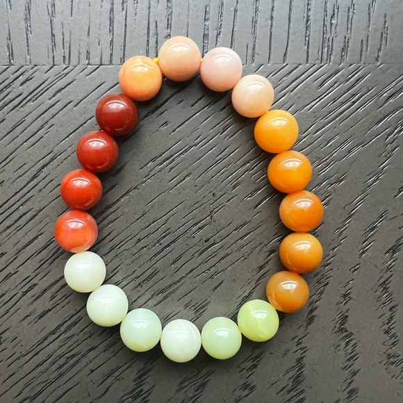 High grade Burmese Jade bracelet - Picture 3 of 3